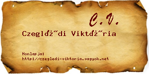 Czeglédi Viktória névjegykártya